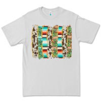 Dove Grey western brushstroke Premium Tee - AdoDesignShop
