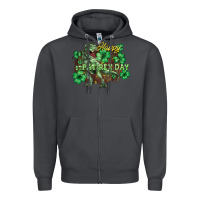 Smoke s day t rex Zipper Hoodie - NancyCooperArtShop