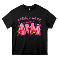 Black in october we wear pink ghosts Heavy Core Tee - AdoDesignShop