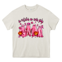 Cream in october we wear pink ghosts Heavy Core Tee - AdoDesignShop