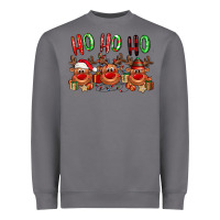 Storm Ho ho ho Reindeer Heavyweight Sweatshirt - NancyCooperArtShop