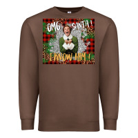 Chestnut omg santa i know him elf Premium Sweatshirt - CowGirlArtShop