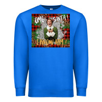True Royal omg santa i know him elf Premium Sweatshirt - CowGirlArtShop