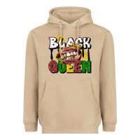 Mushroom black queen Heavyweight Hoodie - CowGirlArtShop