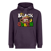 Plum black queen Heavyweight Hoodie - CowGirlArtShop