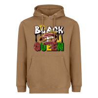 Toasted Coconut black queen Heavyweight Hoodie - CowGirlArtShop