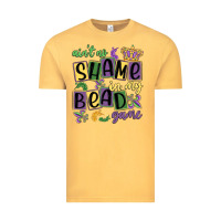 Vintage Mustard ain't no shame in my bead game Vintage Tee - MaliasSmallBusiness