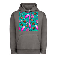 Pigment Tornado valentines day champagne and strawberry Urban Hoodie - BundleAndBundleShop