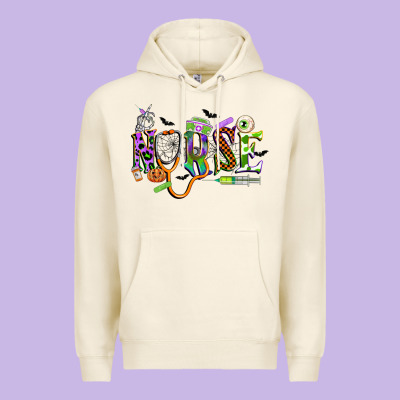Halloween Nurse Premium Hoodie Designed By Cowgirlartshop