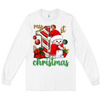 White my 1 st christmas with cute snowman bbs Long Sleeve Tee - BundleAndBundleShop