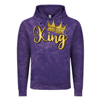 Cloud Purple king Vintage Hoodie - MaliasSmallBusiness