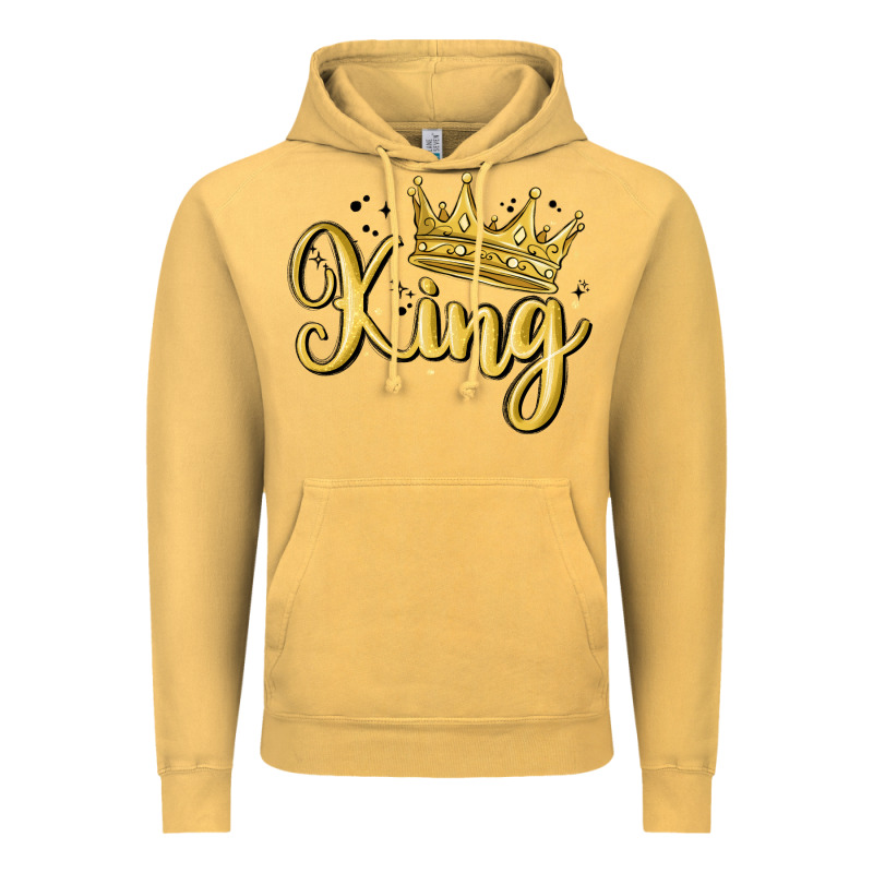King Vintage Hoodie by MaliasSmallBusiness | Teevron