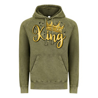 Vintage Olive king Vintage Hoodie - MaliasSmallBusiness