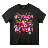 Asphalt in october we wear pink teachers Heavy Core Tee - AdoDesignShop