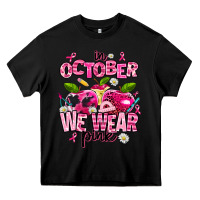 Black in october we wear pink teachers Heavy Core Tee - AdoDesignShop