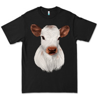 Black White Cute Calf Premium Tee - JahusDesignShop