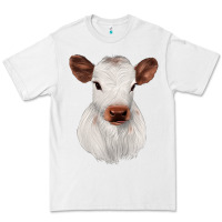 White White Cute Calf Premium Tee - JahusDesignShop