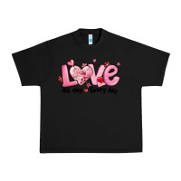Black love all day every day Urban Heavy Tee - MaliasSmallBusiness