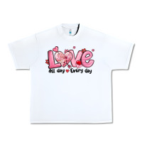 Love All Day Every Day Urban Heavy Tee | Teevron