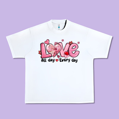 Love All Day Every Day Urban Heavy Tee Designed By Maliassmallbusiness