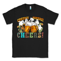 Black western cheers with ghosts Classic Tee - NancyCooperArtShop