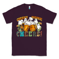 Plum western cheers with ghosts Classic Tee - NancyCooperArtShop