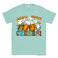 Seafoam western cheers with ghosts Classic Tee - NancyCooperArtShop