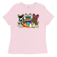 Bubblegum Pink western rabbits Ladies Tee - AdoDesignShop
