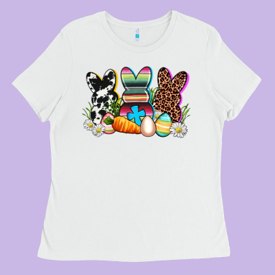 Western Rabbits Ladies Tee Designed By Adodesignshop