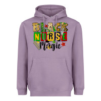 Lavender black nurse magic juneteenth Heavyweight Hoodie - CowGirlArtShop