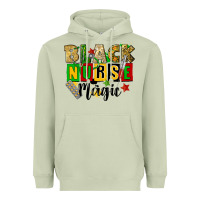 Matcha black nurse magic juneteenth Heavyweight Hoodie - CowGirlArtShop