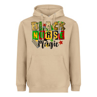 Mushroom black nurse magic juneteenth Heavyweight Hoodie - CowGirlArtShop