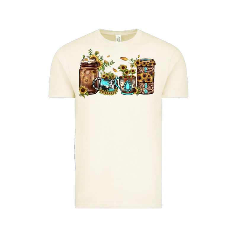 Sunflower Gemstone Coffee Vintage Tee by JahusDesignShop | Teevron