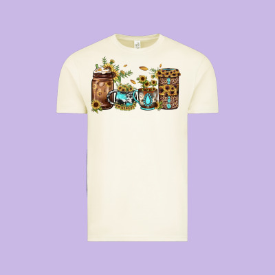 Sunflower Gemstone Coffee Vintage Tee Designed By Jahusdesignshop