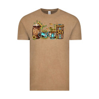 Vintage Coffee sunflower gemstone coffee Vintage Tee - JahusDesignShop
