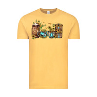 Vintage Mustard sunflower gemstone coffee Vintage Tee - JahusDesignShop