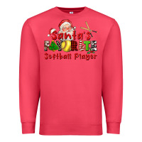 Cardinal santas favorite softball player Premium Sweatshirt - CowGirlArtShop