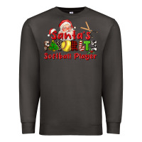 Smoke santas favorite softball player Premium Sweatshirt - CowGirlArtShop