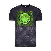 Cloud Black checkered st. patrick's day Vintage Tee - MaliasSmallBusiness