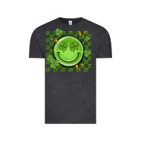 Vintage Black checkered st. patrick's day Vintage Tee - MaliasSmallBusiness