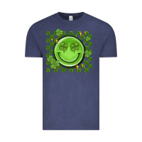 Vintage Denim checkered st. patrick's day Vintage Tee - MaliasSmallBusiness