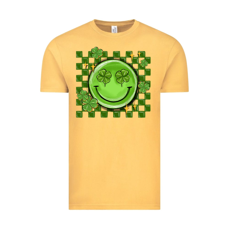 Checkered St. Patrick's Day Vintage Tee by MaliasSmallBusiness | Teevron