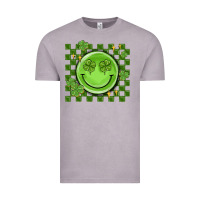 Vintage Zinc checkered st. patrick's day Vintage Tee - MaliasSmallBusiness