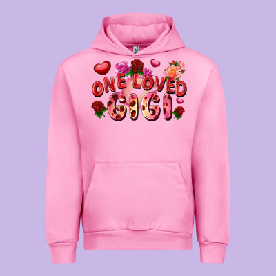 One Loved Gigi Urban Hoodie Designed By Fadigitalartstudio