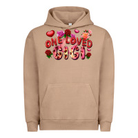 Pigment Burro One loved gigi Urban Hoodie - FaDigitalArtStudio