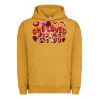 Pigment Peanut Butter One loved gigi Urban Hoodie - FaDigitalArtStudio