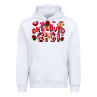 White One loved gigi Urban Hoodie - FaDigitalArtStudio