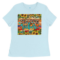 Teacher Vibes Ladies Tee | Teevron