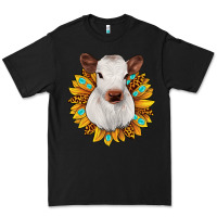 Black sunflower heifer Premium Tee - JahusDesignShop