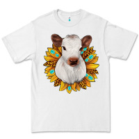 White sunflower heifer Premium Tee - JahusDesignShop